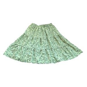 Her Universe Star Wars The Mandalorian Grogu Green Midi Skirt BoxLunch Excl. S